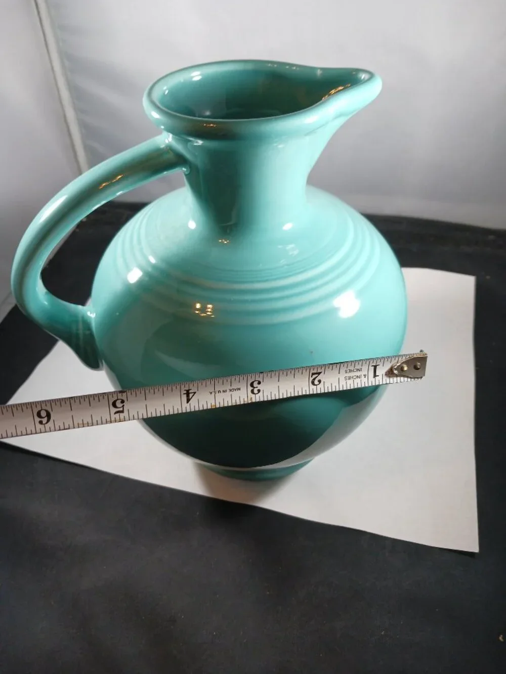 Vintage Fiesta Ware Blue Large Carafe